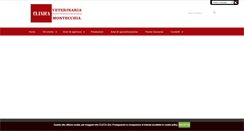 Desktop Screenshot of clinicaveterinariamontecchia.com