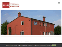 Tablet Screenshot of clinicaveterinariamontecchia.com